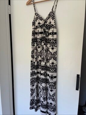 Nieves Lavi Women's 100%  Made In The USA Silk Dress bohemian Resort Leisure